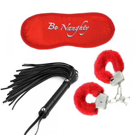 BDSM комплект Soft Bondage Kit in Red