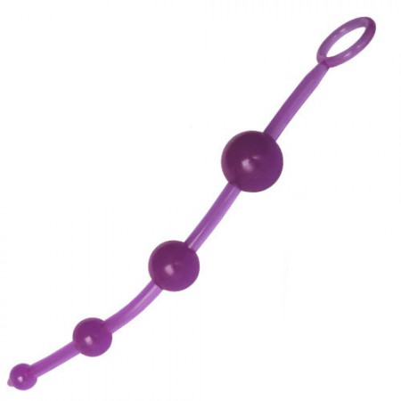Анална броеница Purple Jelly Вeads